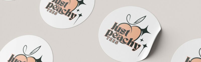 just peachy stickers